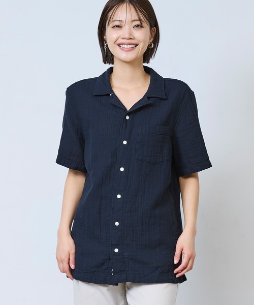 CARL VON LINNÉ　コットンシャツ 60's~ KENTFIELD ポリコットンS/Sシャツ SIZE 14 1/2【0601A09