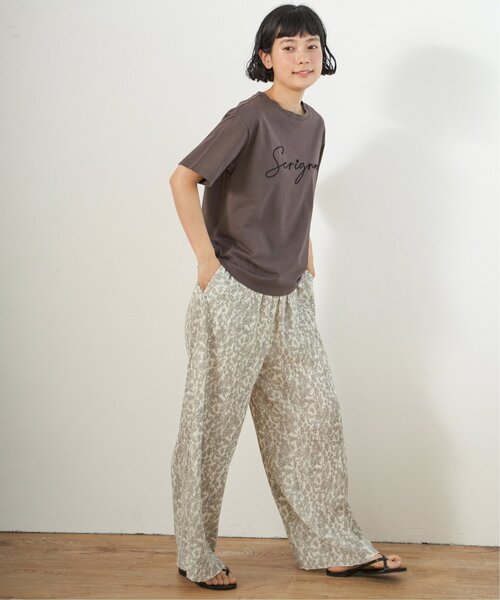 LBC（エルビーシー）の「コード刺繍ロゴTシャツ（Tシャツ/カットソー・レディース・ブラック/ブルー/ホワイト/ブラウン・L/M）」の18枚目の写真