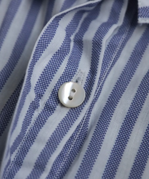 セントアンドリュース 花柄ストライプシャツ LL 花柄ストライプシャツ（シャツ/ブラウス）｜antiqua（アンティカ