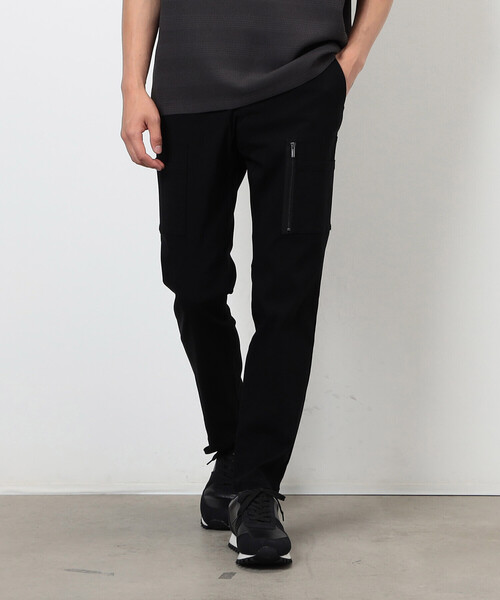 COMME CA ISM（コムサイズム）の「【スマートベーシックパンツ】ストレッチツイル スキニー カーゴ パンツ（その他パンツ・メンズ・ブラック/チャコール/ブラウン/カーキ・SMALL/MEDIUM/LARGE）」の7枚目の写真