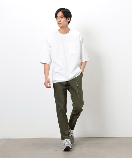 COMME CA ISM（コムサイズム）の「【スマートベーシックパンツ】ストレッチツイル スキニー カーゴ パンツ（その他パンツ・メンズ・ブラック/チャコール/ブラウン/カーキ・SMALL/MEDIUM/LARGE）」の19枚目の写真