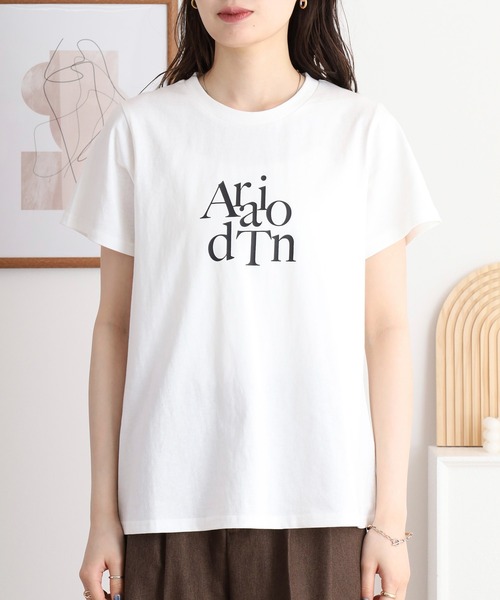 atONE(アットワン)の「シフォンベスト+天竺AラインシルエットTシャツアンサンブル(Tシャツ/カットソー・レディース・ブラック/チャコール/ブルーグレー・L/M/3L/LL)」の16枚目の写真