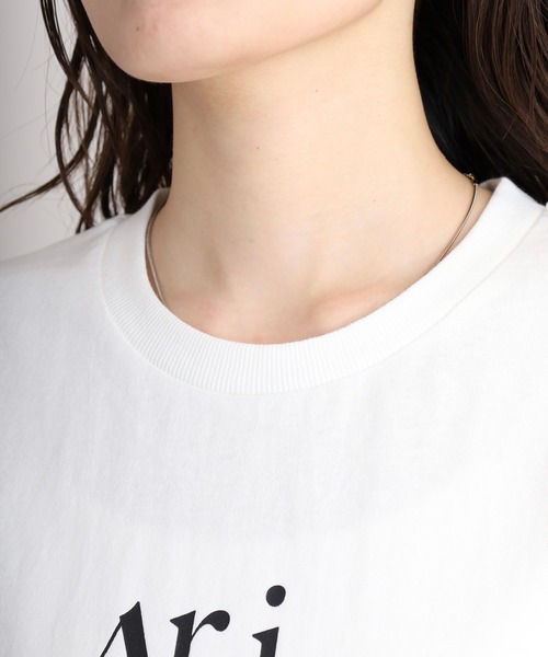 atONE(アットワン)の「シフォンベスト+天竺AラインシルエットTシャツアンサンブル(Tシャツ/カットソー・レディース・ブラック/チャコール/ブルーグレー・L/M/3L/LL)」の19枚目の写真