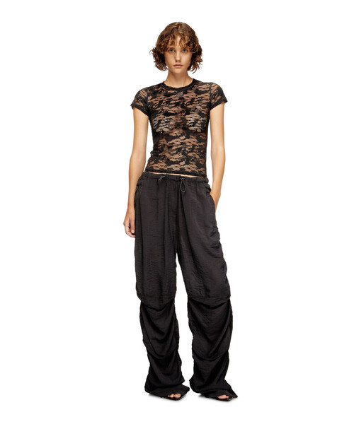 DIESEL（ディーゼル）の「ウィメンズ Tシャツ KASIA-UTLT（Tシャツ/カットソー・レディース・ブラウン/ブラック/ベージュ・MEDIUM/SMALL/X-SMALL/LARGE）」の16枚目の写真