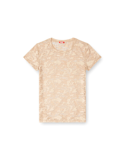 DIESEL（ディーゼル）の「ウィメンズ Tシャツ KASIA-UTLT（Tシャツ/カットソー・レディース・ブラウン/ブラック/ベージュ・MEDIUM/SMALL/X-SMALL/LARGE）」の20枚目の写真