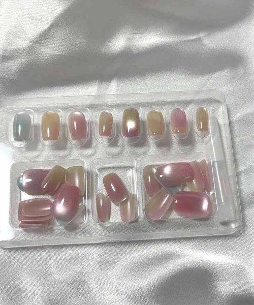 shoppinggo（ショッピングゴー）の「ネイルチップ ショート（ネイルシール/ネイルチップ・レディース・ピンク系その他・FREE）」の3枚目の写真