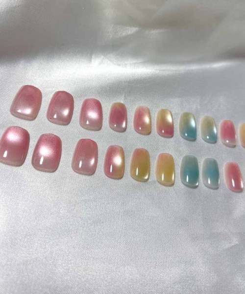 shoppinggo（ショッピングゴー）の「ネイルチップ ショート（ネイルシール/ネイルチップ・レディース・ピンク系その他・FREE）」の6枚目の写真