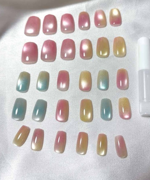 shoppinggo（ショッピングゴー）の「ネイルチップ ショート（ネイルシール/ネイルチップ・レディース・ピンク系その他・FREE）」の11枚目の写真