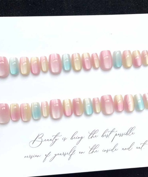 shoppinggo（ショッピングゴー）の「ネイルチップ ショート（ネイルシール/ネイルチップ・レディース・ピンク系その他・FREE）」の12枚目の写真