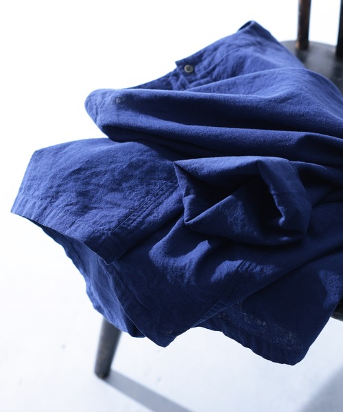 soulberry（ソウルベリー）の「アサガオのプルオーバー（シャツ/ブラウス・レディース・ブルー・5L/4L/3L/LL/L/M）」の5枚目の写真