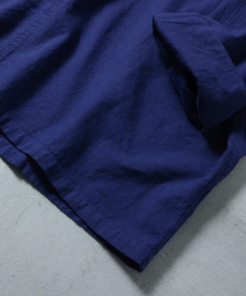 soulberry（ソウルベリー）の「アサガオのプルオーバー（シャツ/ブラウス・レディース・ブルー・5L/4L/3L/LL/L/M）」の13枚目の写真