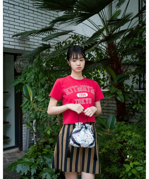 KEITAMARUYAMA 「Disney」print 巾着　ミッキーマウス KEITAMARUYAMA 「Disney」print 巾着 ミッキーマウス