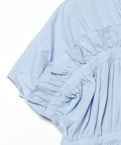 Ray BEAMS（レイビームス）の「GHOSPELL / Dina Midi Dress（ワンピース・レディース・サックスブルー・SMALL）」の4枚目の写真