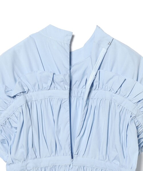 Ray BEAMS（レイビームス）の「GHOSPELL / Dina Midi Dress（ワンピース・レディース・サックスブルー・SMALL）」の7枚目の写真