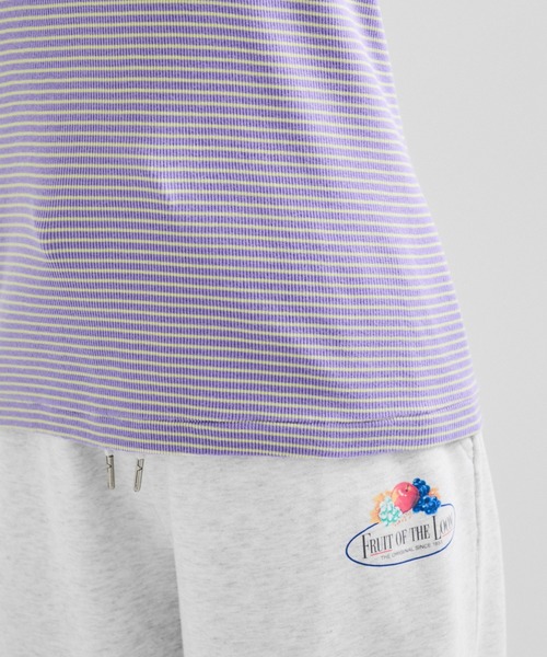 Healthknit（ヘルスニット）の「【Healthknit/ヘルスニット】Tubular Rib Tanktop（タンクトップ・レディース・ダークパープル/ミント/ホワイト/チャコールグレー/ブルー系その他2・FREE）」の12枚目の写真