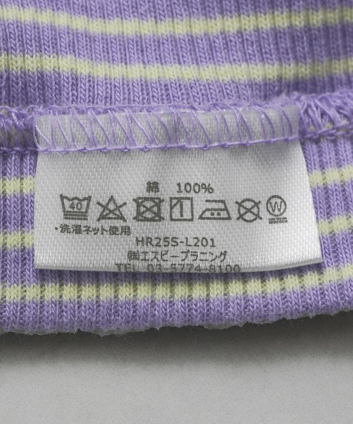 Healthknit（ヘルスニット）の「【Healthknit/ヘルスニット】Tubular Rib Tanktop（タンクトップ・レディース・ダークパープル/ミント/ホワイト/チャコールグレー/ブルー系その他2・FREE）」の13枚目の写真