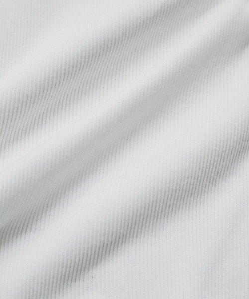 Healthknit（ヘルスニット）の「【Healthknit/ヘルスニット】Tubular Rib Tanktop（タンクトップ・レディース・ダークパープル/ミント/ホワイト/チャコールグレー/ブルー系その他2・FREE）」の8枚目の写真