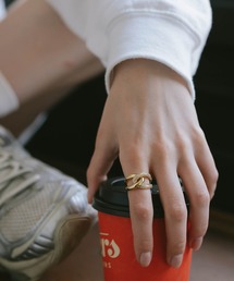 Ops.（オプス）の「リング シルバー925 指輪 ゴールド 金属アレルギー対応【ardina-twin アルディナ・ツイン】（リング）」