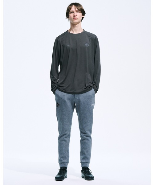 F.C.Real Bristol（エフシーレアルブリストル）の「L/S WORKOUT TOP（Tシャツ/カットソー・メンズ・ブラック/チャコールグレー/バーガンディー・SMALL/MEDIUM/LARGE/X-LARGE/XX-LARGE）」の5枚目の写真