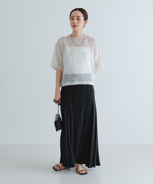 URBAN RESEARCH / アーバンリサーチ シルクブレンドシアーブラウス セール】シルクブレンドシアーブラウス（シャツ/ブラウス
