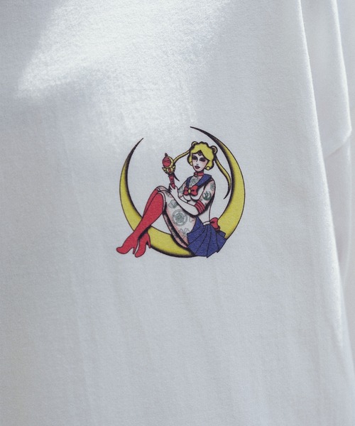 Subciety（サブサエティ）の「Moon light tee L/S（Tシャツ/カットソー・メンズ・ホワイト/アッシュグレー/ブラック・X-LARGE/LARGE/MEDIUM/SMALL）」の15枚目の写真