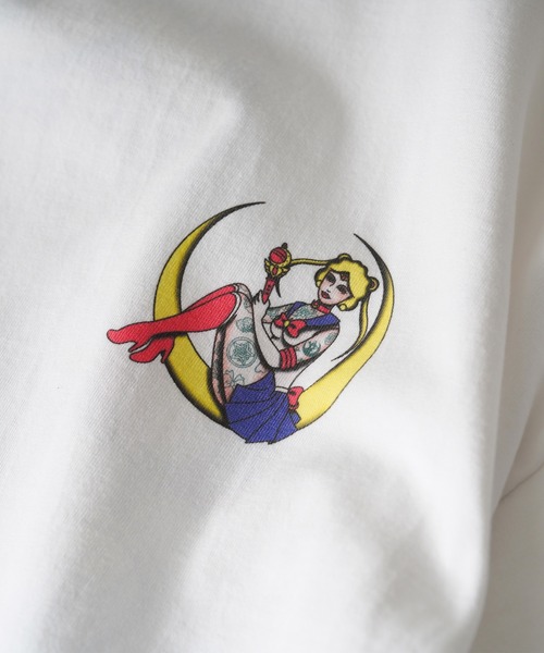 Subciety（サブサエティ）の「Moon light tee L/S（Tシャツ/カットソー・メンズ・ホワイト/アッシュグレー/ブラック・X-LARGE/LARGE/MEDIUM/SMALL）」の16枚目の写真