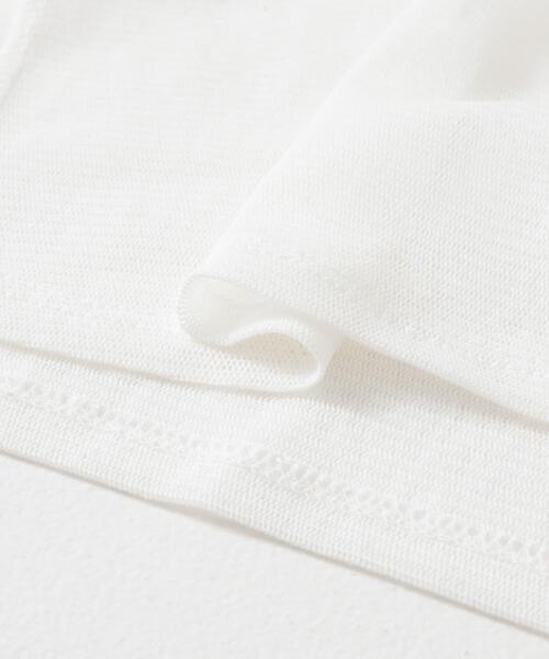 URBAN RESEARCH ROSSO WOMEN（アーバンリサーチ　ロッソ）の「YENN　COTTON TULLE T-SHIRTS（Tシャツ/カットソー・レディース・ブラック/ホワイト・FREE）」の9枚目の写真