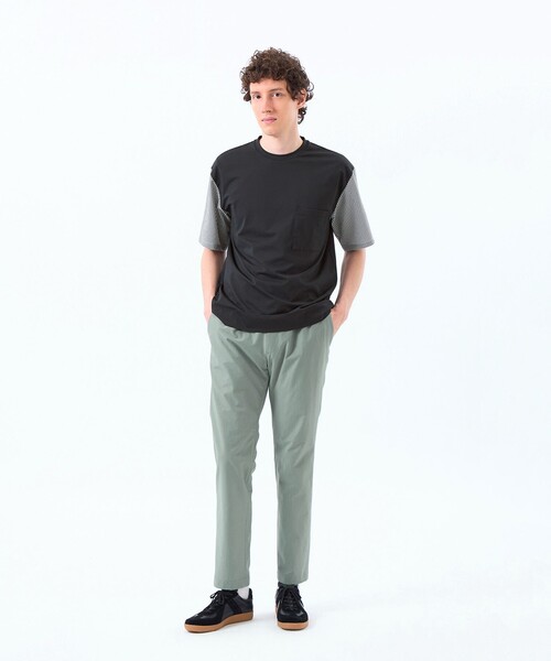 MACKINTOSH PHILOSOPHY(マッキントッシュ フィロソフィー)の「COOLDOTSミニリップ イージーパンツ(その他パンツ・メンズ・ダークネイビー/ライトベージュ/グリーン系その他・42/40/38)」の7枚目の写真