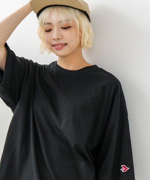 SAVIER(サビアー)の「【SAVIER/サビアー】×【ZERO STAIN/ゼロステイン】コラボ Vガセット クルーネック Tシャツ(Tシャツ/カットソー・メンズ・ホワイト/ブラック/ネイビー/アイボリー・MEDIUM/LARGE)」の3枚目の写真