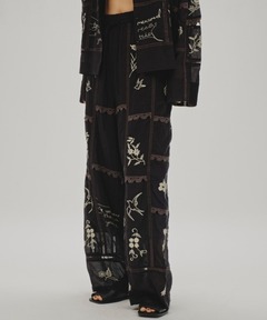 パンツ Embroidery Patchwork Trousers Embroidery Patchwork Trousers（その他パンツ）｜TODAYFUL
