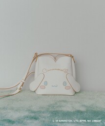VIS（ビス）の「【WEB/一部店舗限定】【シナモロール】VIS別注ダブルフェイスハートカットバッグ(ミニ)（ショルダーバッグ）」