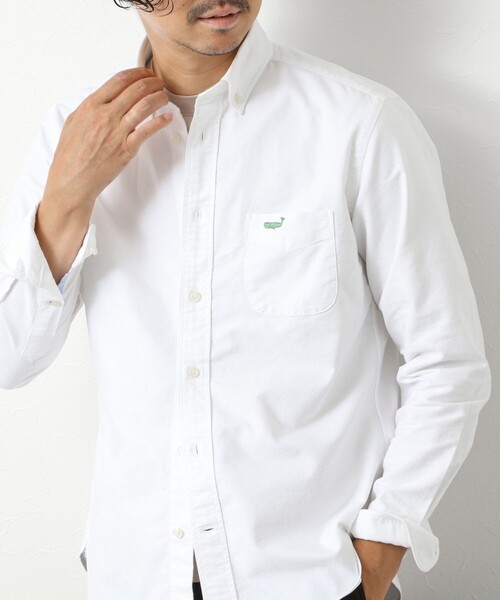 NOLLEY’S(ノーリーズ)の「TRADITIONAL OXクジラBD 25AW(シャツ/ブラウス・メンズ・ホワイト/ライトブルー/ブルー系その他/ブルー系その他2/ネイビー/パープル系その他・S/M/L/XL)」の7枚目の写真