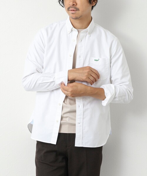 NOLLEY’S(ノーリーズ)の「TRADITIONAL OXクジラBD 25AW(シャツ/ブラウス・メンズ・ホワイト/ライトブルー/ブルー系その他/ブルー系その他2/ネイビー/パープル系その他・S/M/L/XL)」の15枚目の写真