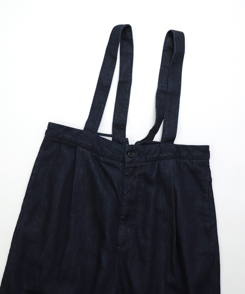 D.M.G.（ドミンゴ）の「[D.M.G. / ディーエムジー] 11ozデニム サスペンダーワークトラウザー（サロペット/オーバーオール・レディース・ワンウォッシュ・M）」の13枚目の写真