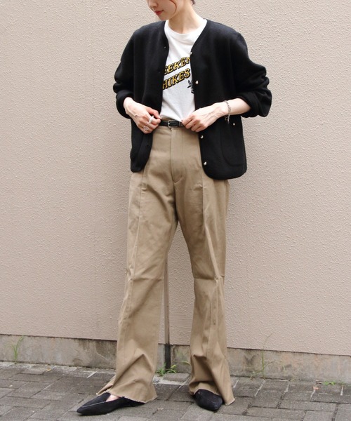 THE SHINZONE/シンゾーン ウールニットジャケット WOOL KNIT