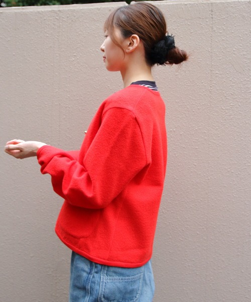 Shinzone シンゾーン ノーカラーニットジャケット THE SHINZONE/シンゾーン ウールニットジャケット WOOL KNIT