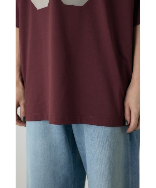 crie conforto（クリーコンフォルト）の「ナンバーリングTシャツ（Tシャツ/カットソー・レディース・アイボリー/ボルドー/ネイビー・FREE）」の17枚目の写真