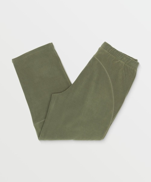 VOLCOM（ボルコム）の「【VOLCOM/ボルコム】 Nomaa Fleece Pants /ウエストゴムドローコード付きルーズフィットフリースパンツ（その他パンツ・メンズ・オリーブ・SMALL/MEDIUM/LARGE）」の2枚目の写真