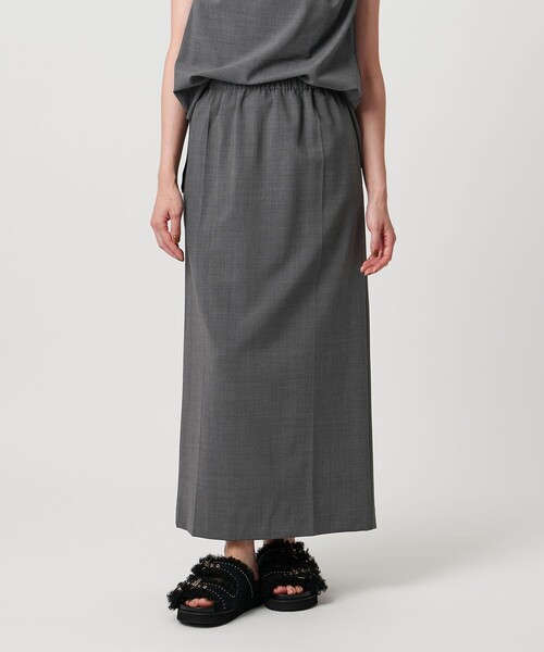 【United Arrows】スカート 別注】＜O'NEIL of DUBLIN＞ワープ スイング スカート