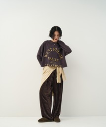 CHIGNON | 【 CHIGNON / シニヨン 】カットオフロゴミニ裏毛プルオーバー(Tシャツ/カットソー)