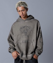 DANKE SCHON(_PVF[)DankeSchon/_PVF[/BURN HOODIE(p[J[)