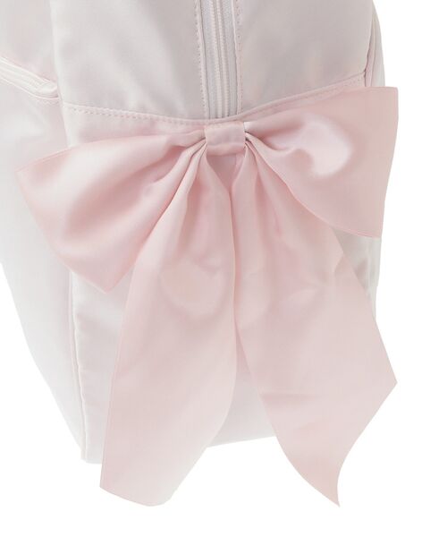 Maison de FLEUR（メゾンドフルール）の「サテンキャリーオンバッグ（ボストンバッグ・レディース・ピンク/ライトブルー/ライトピンク/ブラック・FREE）」の15枚目の写真