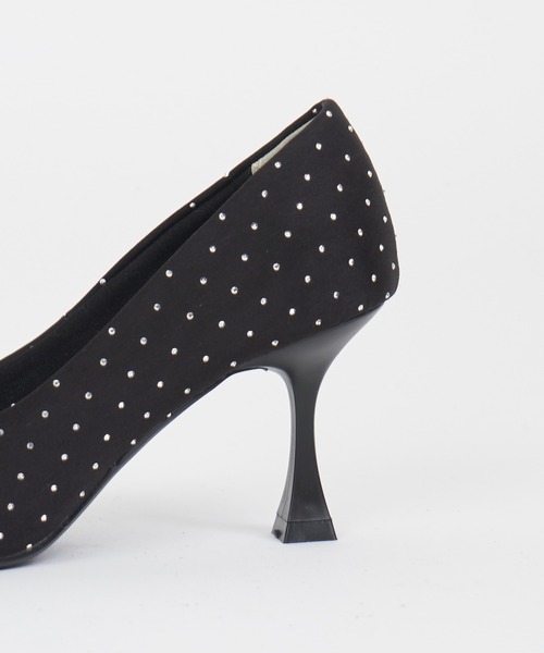 ROYAL PARTY（ロイヤルパーティー）の「キラキラパンプス（パンプス・レディース・ブラック/ベージュ・SMALL/MEDIUM/LARGE）」の9枚目の写真