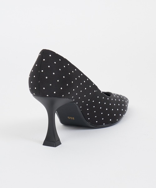 ROYAL PARTY（ロイヤルパーティー）の「キラキラパンプス（パンプス・レディース・ブラック/ベージュ・SMALL/MEDIUM/LARGE）」の6枚目の写真