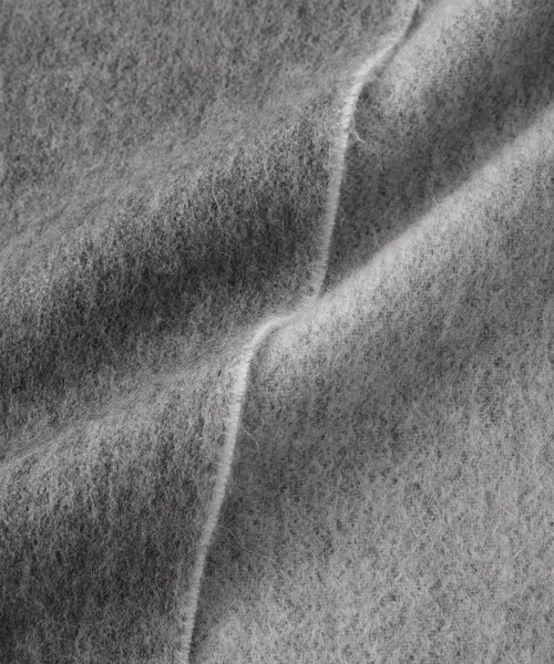 ROPE'(ロペ)の「ラムウールリバーシブルストール(ストール/ショール・レディース・チャコールグレー/ベージュ・FREE)」の8枚目の写真