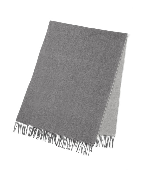 ROPE'(ロペ)の「ラムウールリバーシブルストール(ストール/ショール・レディース・チャコールグレー/ベージュ・FREE)」の10枚目の写真