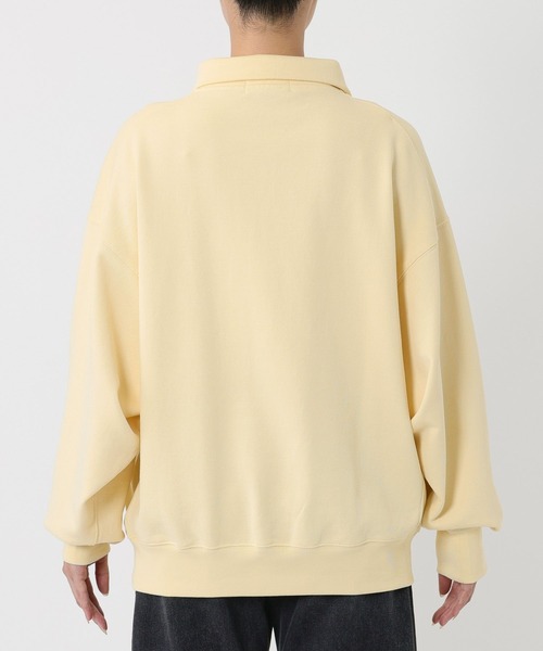 セール】ハーフZIP裏毛プルオーバー（スウェット）｜BABYLONE