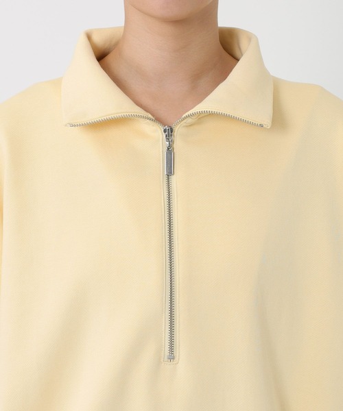 セール】ハーフZIP裏毛プルオーバー（スウェット）｜BABYLONE