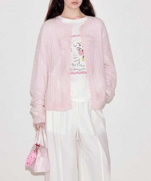 ウール ケーブルニットカーディガン FQ25S044【Fano Studios】【2025AW