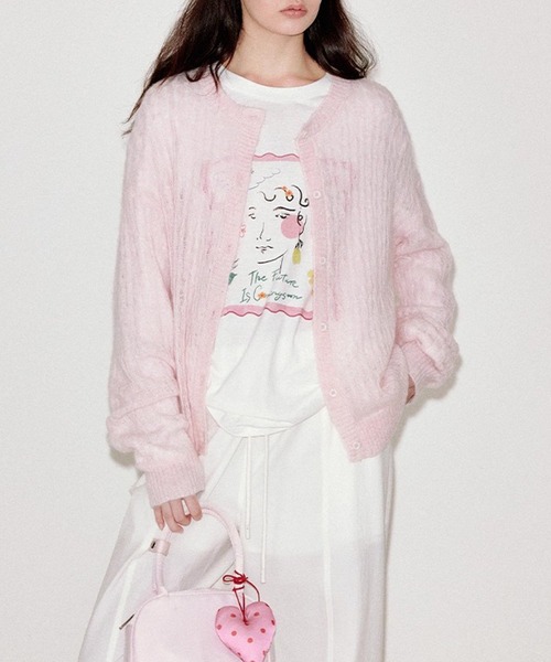 ウール ケーブルニットカーディガン FQ25S044【Fano Studios